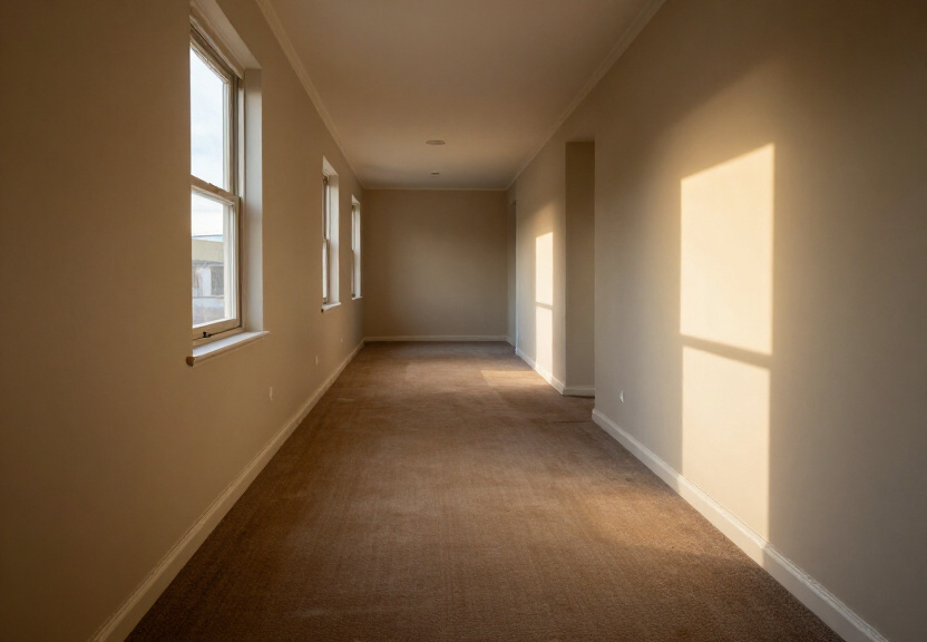 Dry and restored living room in Caringbah after flood cleanup